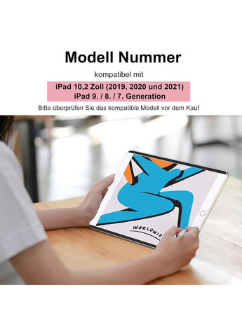 Магнитная защитная пленка 2 шт для iPad 10.2" 9, 8, 7 поколения 2019, 2020 2021, съемное антибликовое покрытие No Brand (365756369)