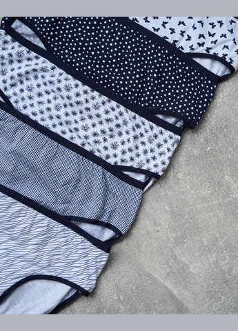 Трусики батал жіночі набором з 5 шт, мікс Nicoletta (304640182)