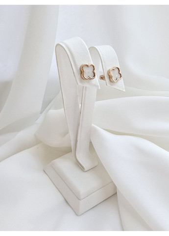 Золотые серьги-подвески с фианитами. Столична Ювелірна Фабрика (355795728)