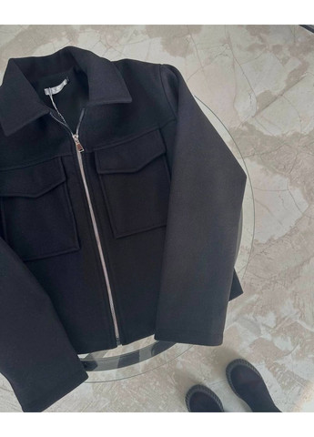 Жіночий кашеміровий бомбер оверсайз на блискавці (363839474)