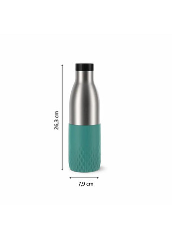 Термобутылка Bludrop soft touch, 700мл, нержавеющая сталь, зеленый Tefal (362212067)