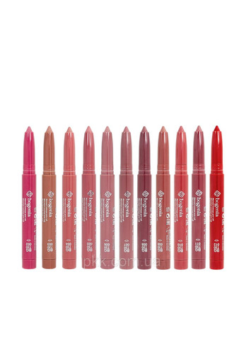 Помада-карандаш для губ водостойкая Velvet Waterproof Matte, 006 Stellar Серо-розовая Bogenia (302728780)