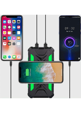 Зарядное устройство на солнечных батареях IBattery S26W 20000mah с фонариком и беспроводной зарядкой No Brand (332636494)