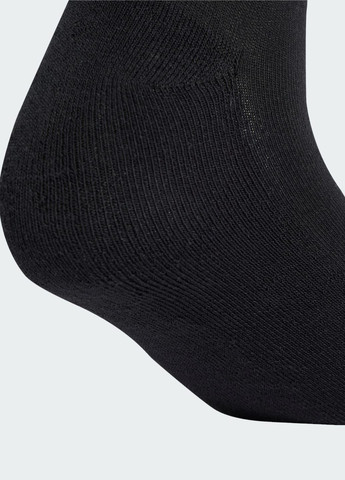 Чорні три пари шкарпеток 3-stripes ankle socks adidas логотипи (352473882)