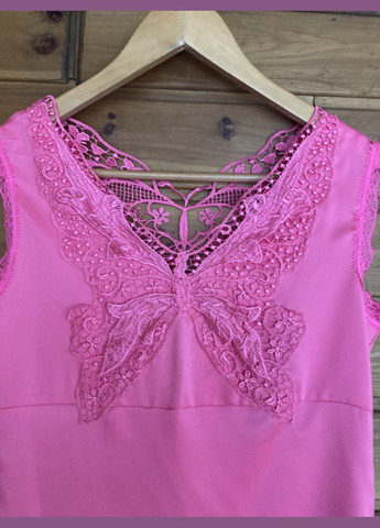 Женская неоновая шелковая майка Турция No Brand — 317780205