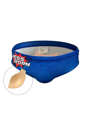 Мужские синие пляжные, спортивные, повседневные, кэжуал мужские плавки брифы белый 7935 брифы Sport Line