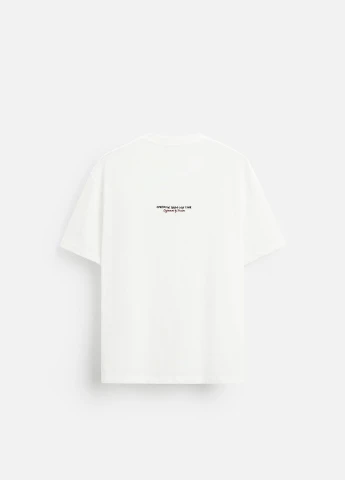 Біла футболка Zara