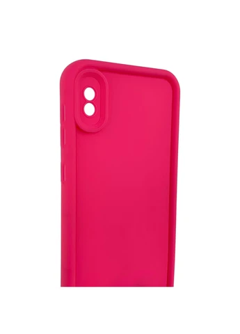 Чохол силіконовий Soft Touch для Galaxy A10 малиновий (Повний захист камери) Samsung (394049399)