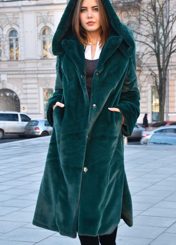 Шуба темно-зелена SoulKiss 041 (371187371)