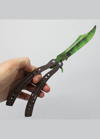 Нож Бабочка "CS GO (Emerald)" MIC (294726982)