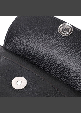 Шкіряна сумка через плече жіноча 22324 Чорний Vintage (302008171)