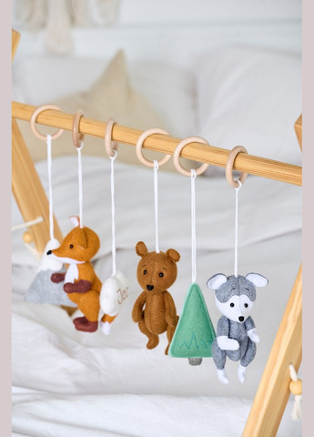 Підлоговий мобіль Дитячий тренажер “Лісова галявинка” No Brand (342757966)