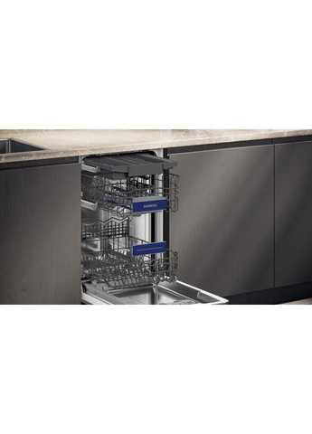 Посудомийна машина вбудована, 10компл., A++, 45см, дисплей, 3й кошик, білий Siemens (371633178)