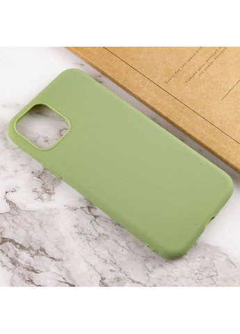 Силиконовый чехол Candy для Apple iPhone 11 Pro Max (6.5") Фисташковый Epik (372499183)