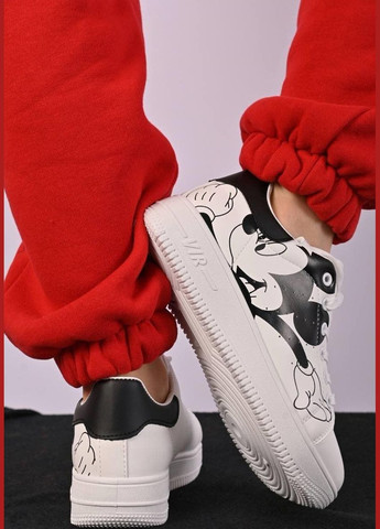 Кросівки жіночі білі на шнурівці No Brand Демісезонні білі демісезони (322929612)