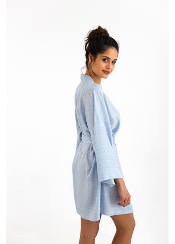 Халат з віскози блакитний Felicia S2020234 Sensis (297531763)