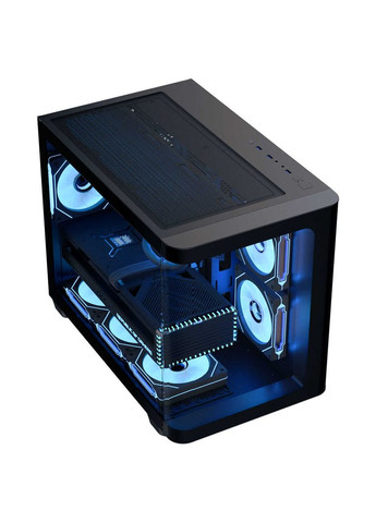 Корпус P300C-G-BK-v1 (ACCS-PN02033.11) Black без БЖ Aerocool (347586278)