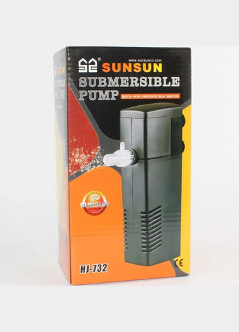 Внутрішній фільтр для акваріума HJ732 10 Вт 550 л/год 100 л Sunsun (283622067)