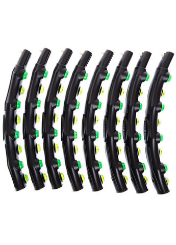 Обруч массажный Хула Хуп Hula Hoop DOUBLE GRACE MAGNETIC (пластик, 1,35кг, 8 секций с магнитами, d-97см) (JS-6002) SP-Planeta (361437191)