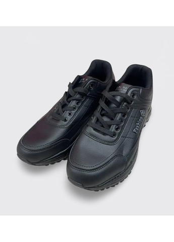 Чорні Осінні чоловічі кросівки kmb чорні батал (р.47-50) КМВ