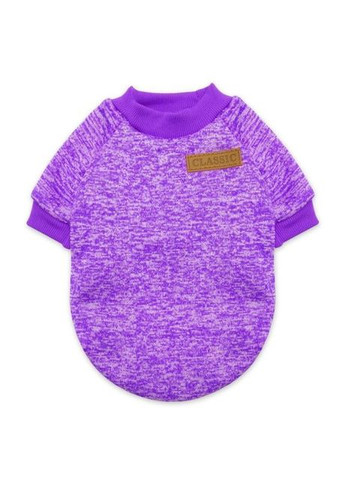 Модный мягкий свитер "Классик" для кошек и собак, сиреневый L No Brand (368709815)