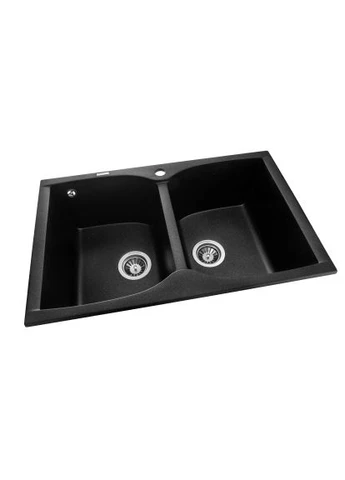 Мойка кухонная (gr1201) GRANADO CORDOBA black shine (379457545)