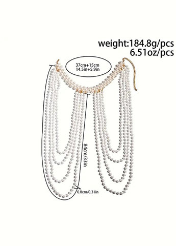 Колье -ожерелье на плечи No Brand (328445700)