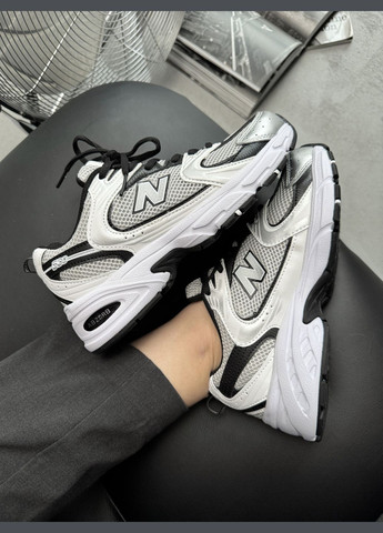 Кросівки жіночі і чоловічі New Balance 530 white | Нью Беланс 530 білі No Brand білі демісезони (338793281)