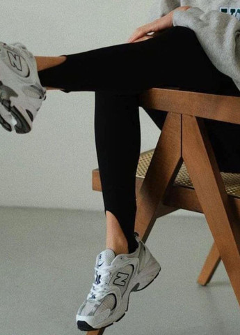 Черные демисезонные базовые леггинсы с высокой посадкой Allthings