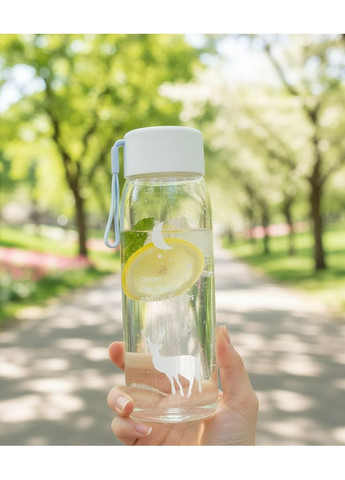 Компактная бутылка для воды 560 мл. Голубая No Brand (296101750)