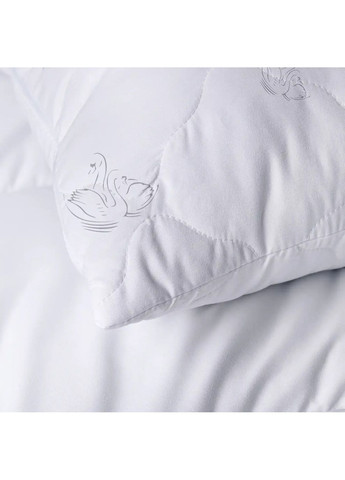 Подушка біла з штучним пухом з блискавкою Nature Harmony 3-00459 ТЕП (357209711)