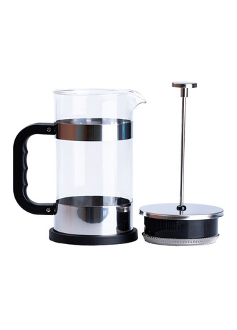 Заварник для чаю з френч пресом скляний 1л HP33541 TS Kitchen (321997771)