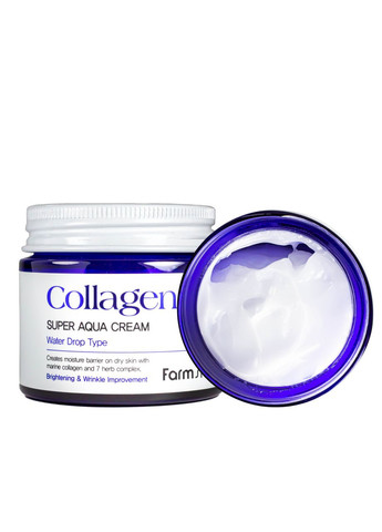 FarmStay Крем для обличчя зволожувальний Collagen Super Aqua Cream 80 мл — Крем, Південна Корея (302723207)