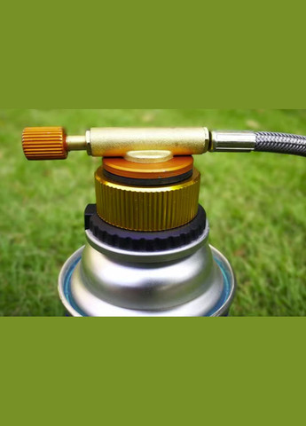 Перехідник для заправки газових туристичних балонів типу epi-gas + адаптер для цангових балонів No Brand (340689006)