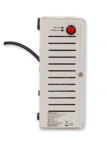 Стабилизатор напряжения AVR 2000VA 811% SLIM (5AVRZS2000) Volt Polska (316152727)