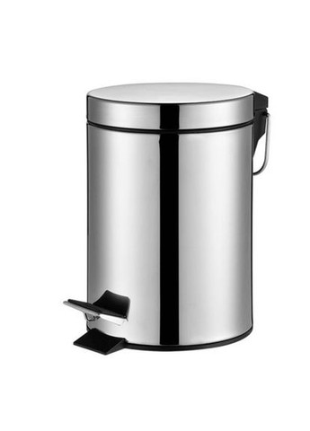 Мусорное ведро круглое Solo-TC0103 SS Color 3 л нержавейка () Zerix ZX5895 (380880381)