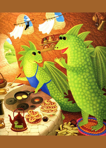 Казка для дітей Казки Дракона Омелька, Сашко Дерманський Издательство «А-ба-ба-га-ла-ма-га» (273237407)