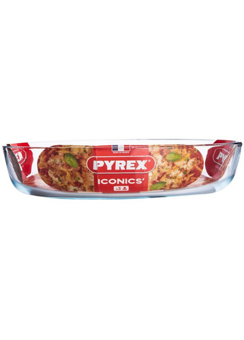 Форма с/к ESSENTIALS склянна овал. 30х21х6см (2,2л) (345B000/8044) Pyrex (365276001)