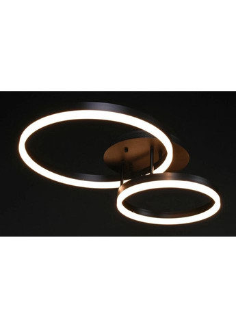 Люстра светодиодная потолочная LED светильник для квартиры на потолок лэд с пультом 27749 Черный 10х40х62 см. Sunnysky (335975192)