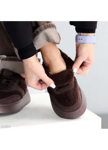 Зимние кроссовки Helen коричневые зима (370547166)