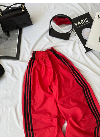 Женские брюки оверсайз с лампасами из плащевой ткани Nositi 4261-13 (356847112)