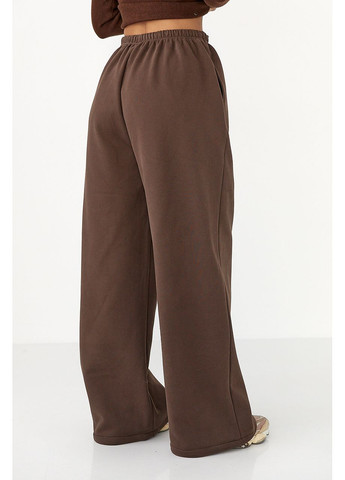 Спортивні штани з плюшевим начосом - темно-сірий колір Lurex (370602066)