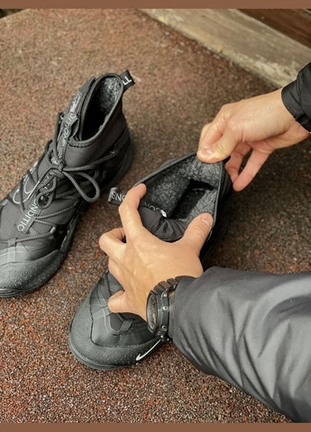 Чорні Зимовий кросівки зимові чоловічі nike acg terra antarktik winter black fur gore-tex | найк асг терра антарктік чорні з хутром No Brand