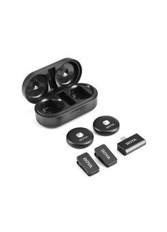 Беспроводной микрофон двойной Type-C 2.4ГГЦ 50м Omic-U Boya (316092791)