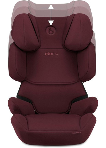 Автокресло Solution X i-Fix гр. 2-3 15-50 кг Rumba Red, 4063846375219 Cybex (376704457)