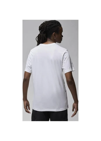 Біла футболка mj brand ss hbr crew біла fn6025-100 Nike