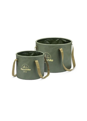 Складане відро для води з ПВХ NH20SJ040, 20 л, зелений (A-017272) Naturehike (327092427)