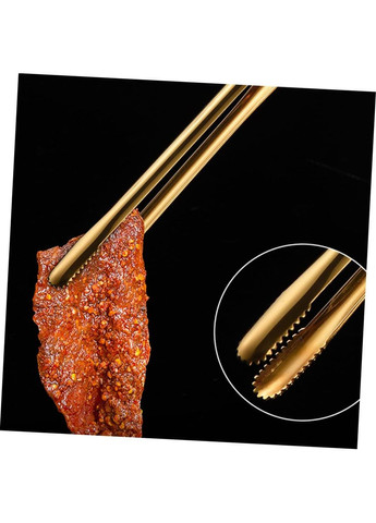 Щипці кухонні набір 2 шт Два кольори Зотото та Срібло 29 см Unbranded (341288509)