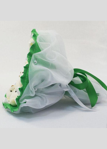 Букет из игрушек Мишки изумрудный 5352IT с 9ю игрушками. Igratoria (329898134)