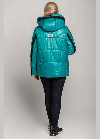 Бирюзовая демисезонная куртка MioRichi